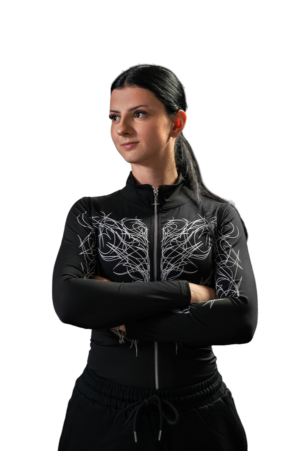 The Nightpulse Compression Zip-Up Hoodie