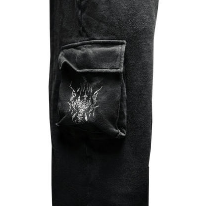 The Dusk Reaver Luxury Cargo Pants - Gym Dark - 