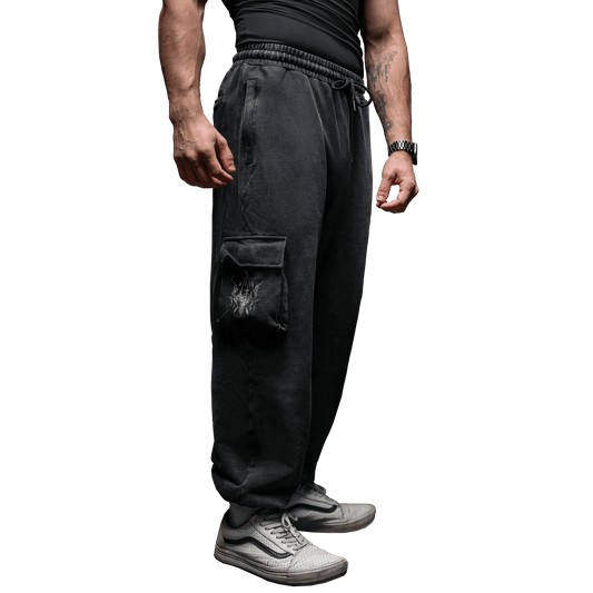 The Dusk Reaver Luxury Cargo Pants - Gym Dark - 